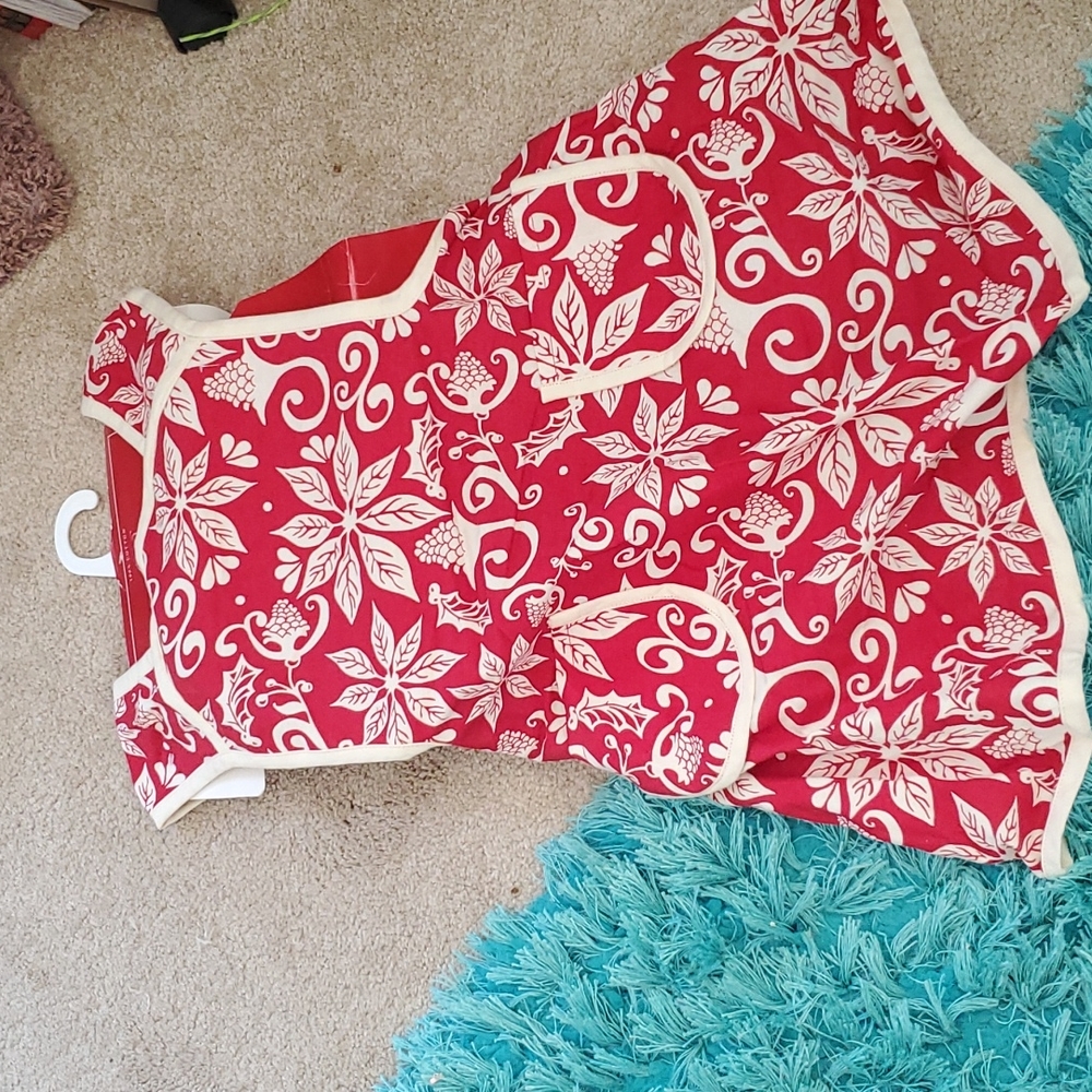 new Ridgefield home cotton holiday apron
